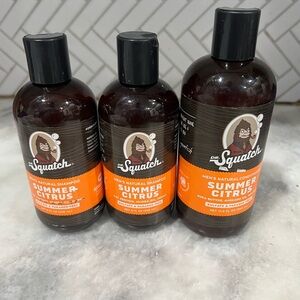 Dr Squatch Men’s Natural Summer Citrus Shampoo 8 oz X 2 and Conditioner 11.5 oz